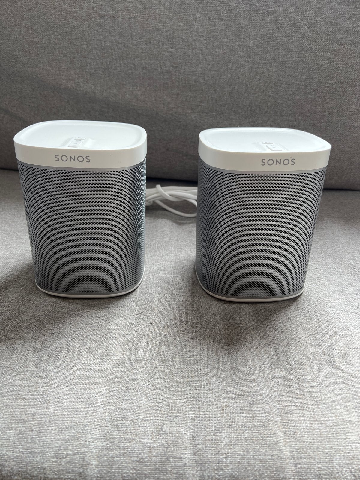 2x Sonos Play:1 speakers - Wit, Audio, Tv en Foto, Ophalen, WiFi, Zo goed als nieuw, Sonos