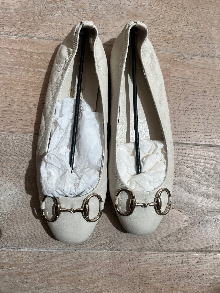 Gucci Ballerina's, Beige, Ballerina's, Ophalen of Verzenden, Gucci