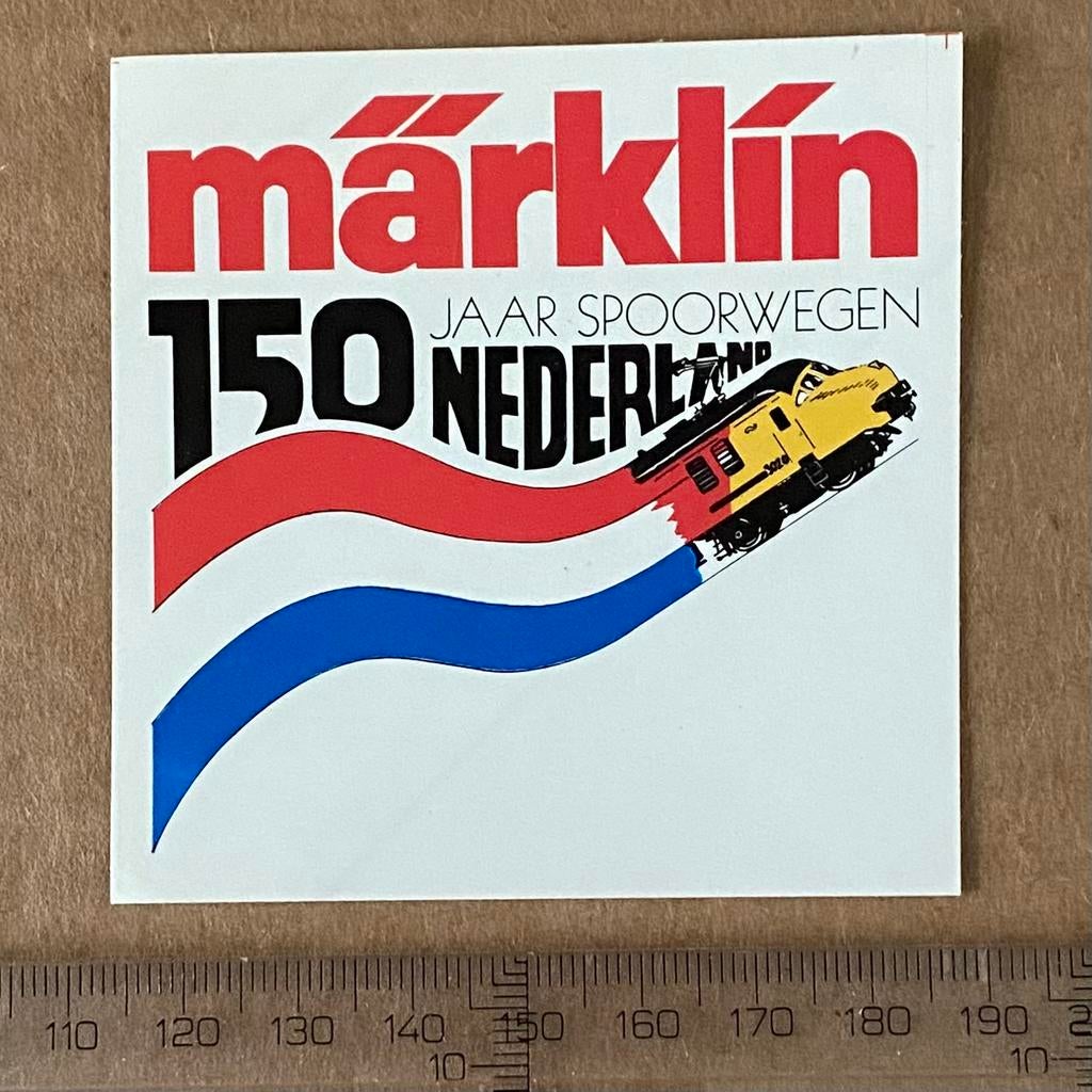 sticker märklin, Verzenden, Zo goed als nieuw