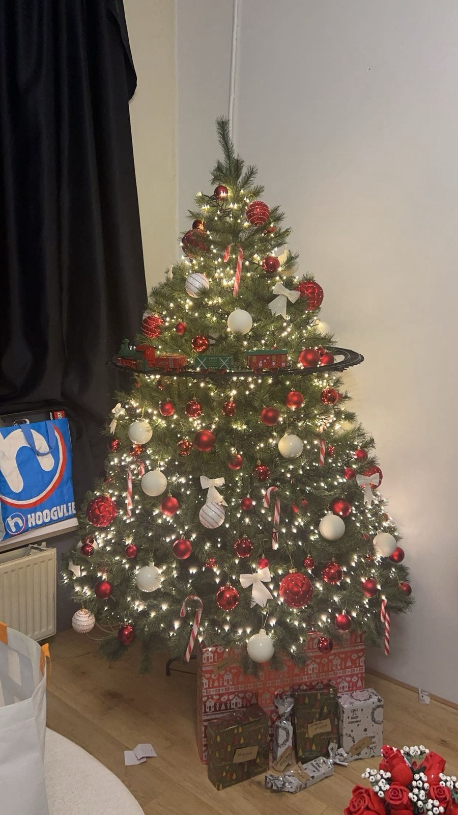 Kunst kerstboom EXL versiering, Diversen, Kerst, Zo goed als nieuw, Ophalen
