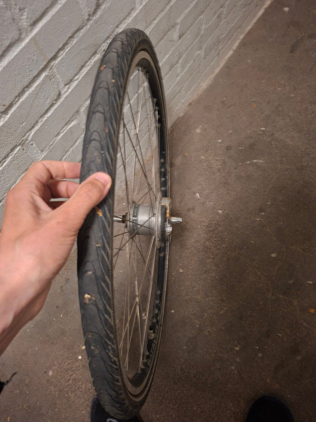 Batavus voorwiel, Ophalen, Gebruikt