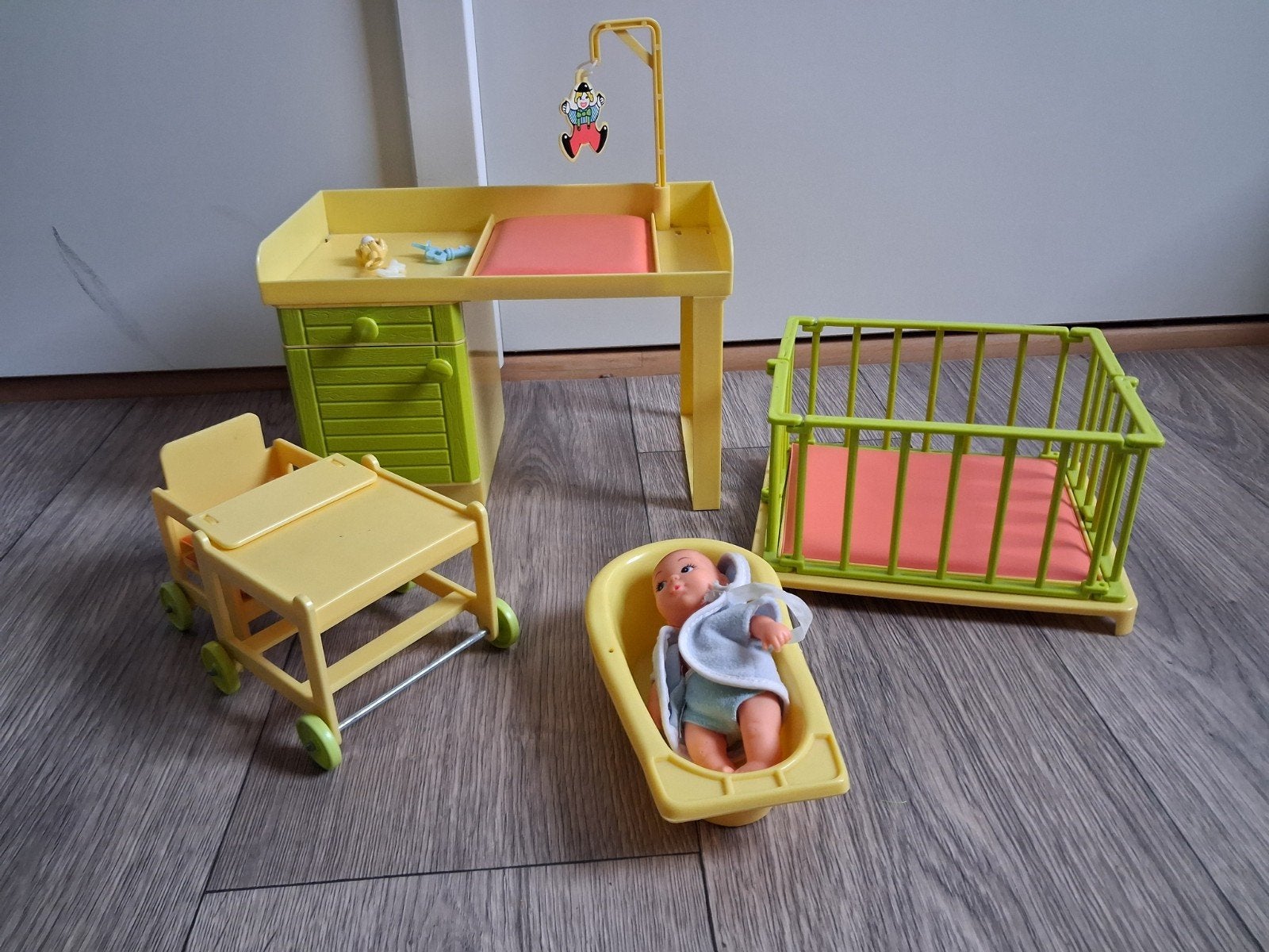 Vintage Fleur babykamer, Kinderen en Baby's, Speelgoed | Poppen, Ophalen of Verzenden, Gebruikt, Overige typen