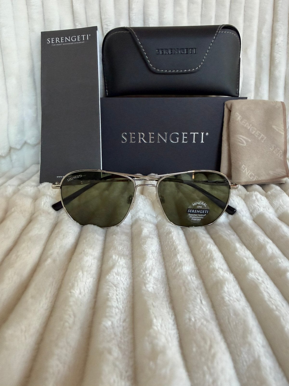 Serengeti Lunger SS545002 incl garantie en btw-factuur, Zonnebril, Verzenden, Nieuw, Nvt