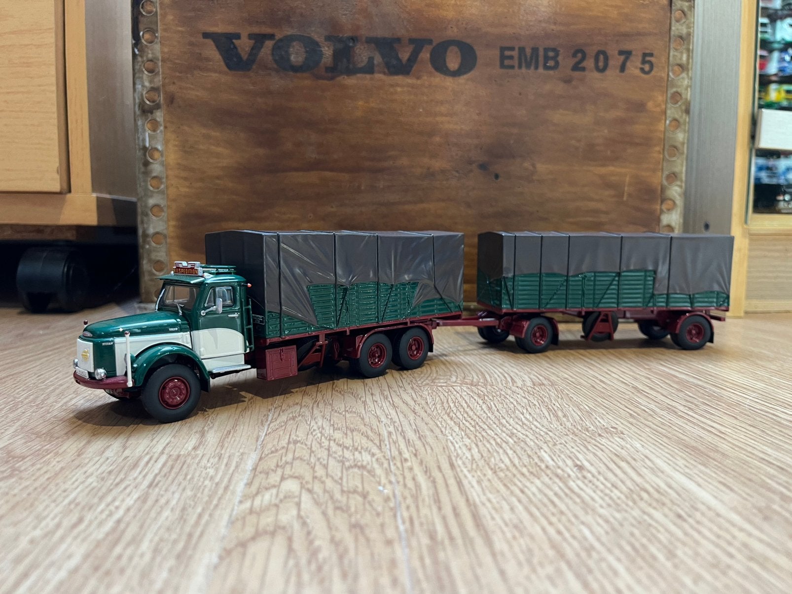 Volvo n88 combi bilspedition tekno, Ophalen of Verzenden, Zo goed als nieuw, Bus of Vrachtwagen, Tekno