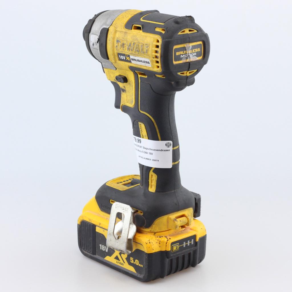 Dewalt DCF887 Slagschroevendraaier 2023 Incl Accu 5.0Ah 18V, Dewalt, Zo goed als nieuw, Support@dewalt.com, 701 E. Joppa Road
Towson, MD 21286
USA