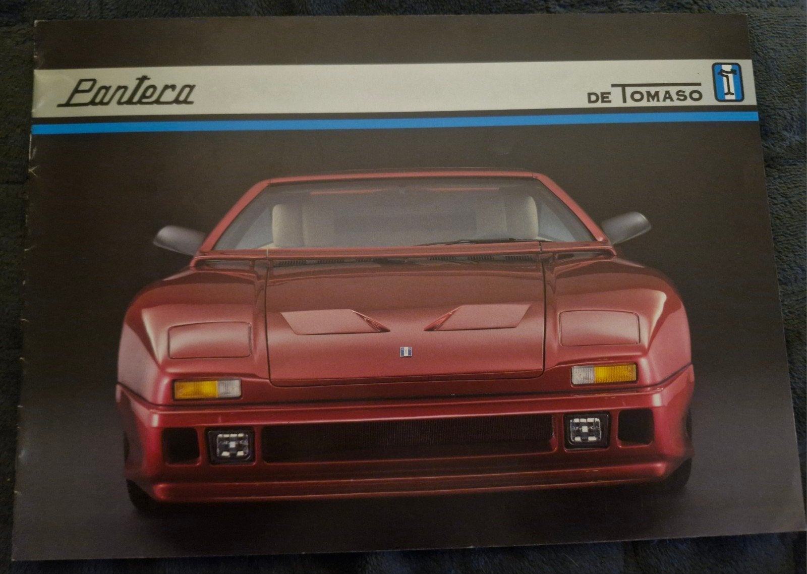 De Tomaso Pantera | Brochure (1990), Verzenden, Zo goed als nieuw, Overige merken