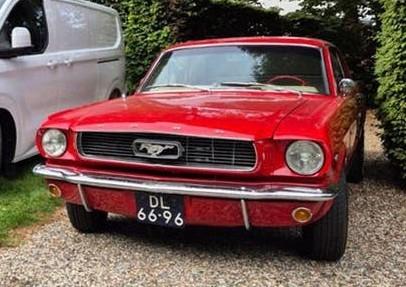 Ford Mustang 1966 Rood, Auto's, Ford, Particulier, Mustang, Benzine, Geïmporteerd, Rood, Ophalen