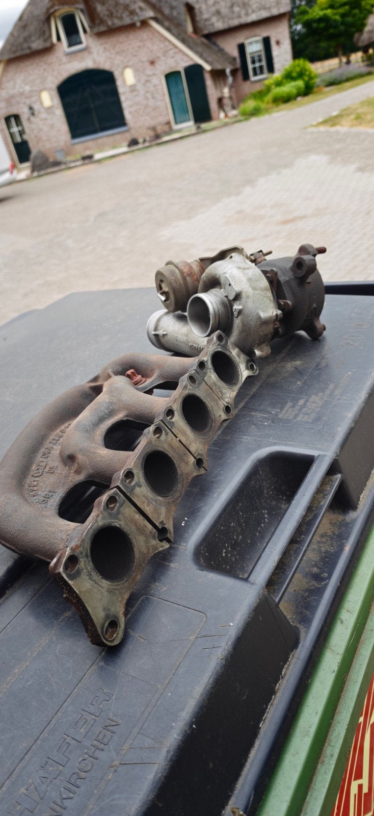 K04 023 Turbo met APX Spruitstuk 1.8 20vt, Auto-onderdelen, Motor en Toebehoren, Ophalen