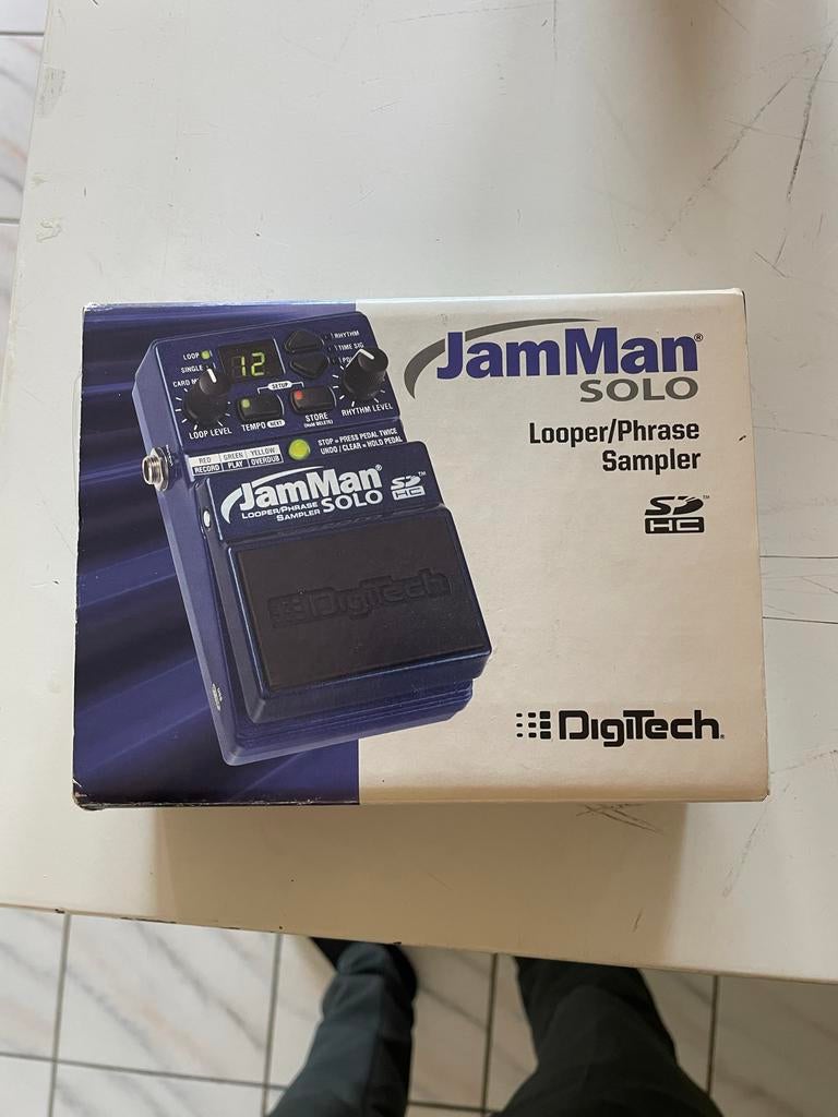 DigiTech JamMan Solo Looper/Phrase Sampler, Ophalen of Verzenden, Zo goed als nieuw, Overige typen