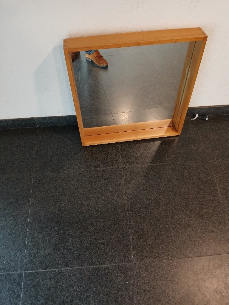 Spiegel ikea, Ophalen of Verzenden, Zo goed als nieuw, Rechthoekig, Minder dan 100 cm