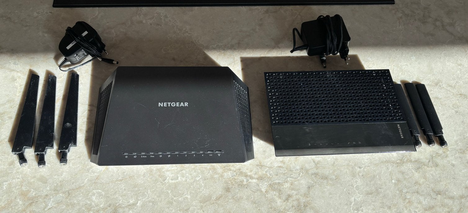 Netgear Nighthawk R7000 Router + EX7000 Extender, Ophalen, Gebruikt, Router