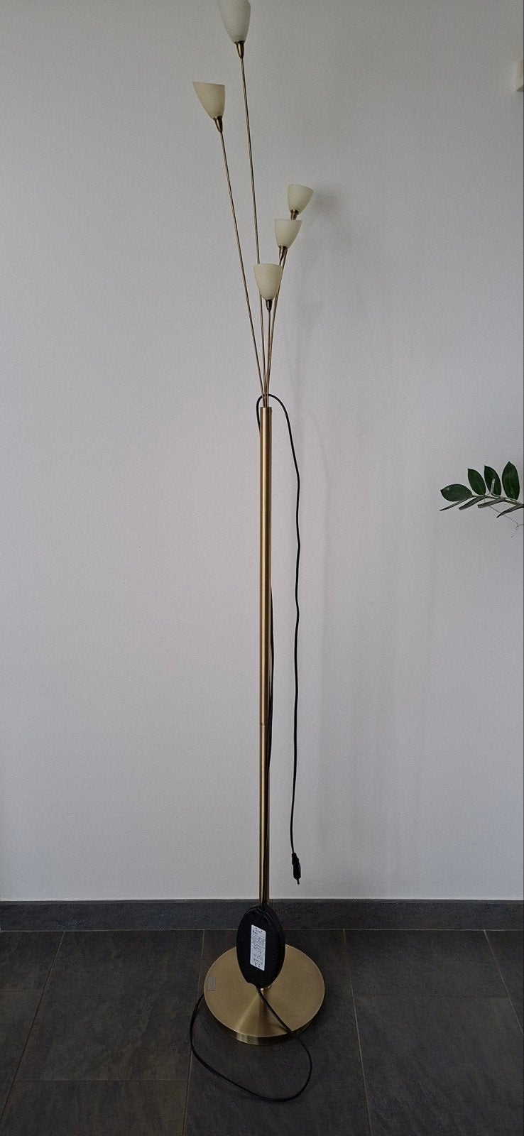 Vintage Jan des Bouvrie lamp, Huis en Inrichting, Lampen | Vloerlampen, Ophalen, Metaal, 150 tot 200 cm