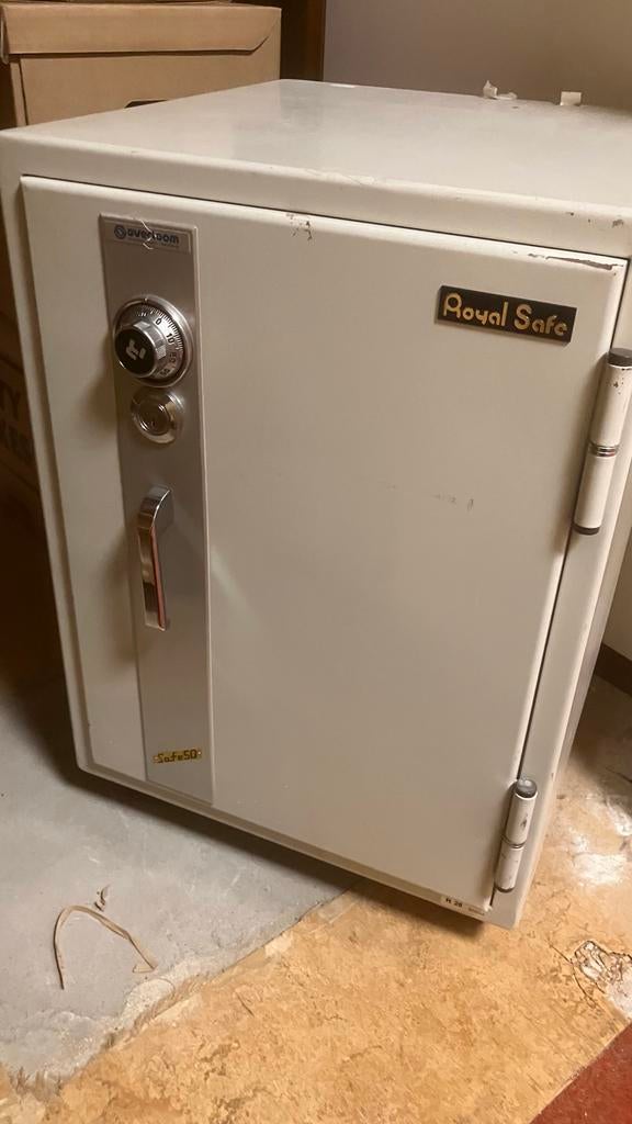 Royal Safe 50 Kluis met Cijferklok - Diepte 52 cm, Ophalen, Gebruikt, Brandkast