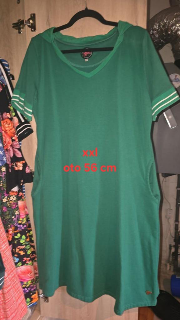 Tante betsy xxl, Kleding | Dames, Jurken, Blauw, Maat 46/48 (XL) of groter, Ophalen of Verzenden, Zo goed als nieuw