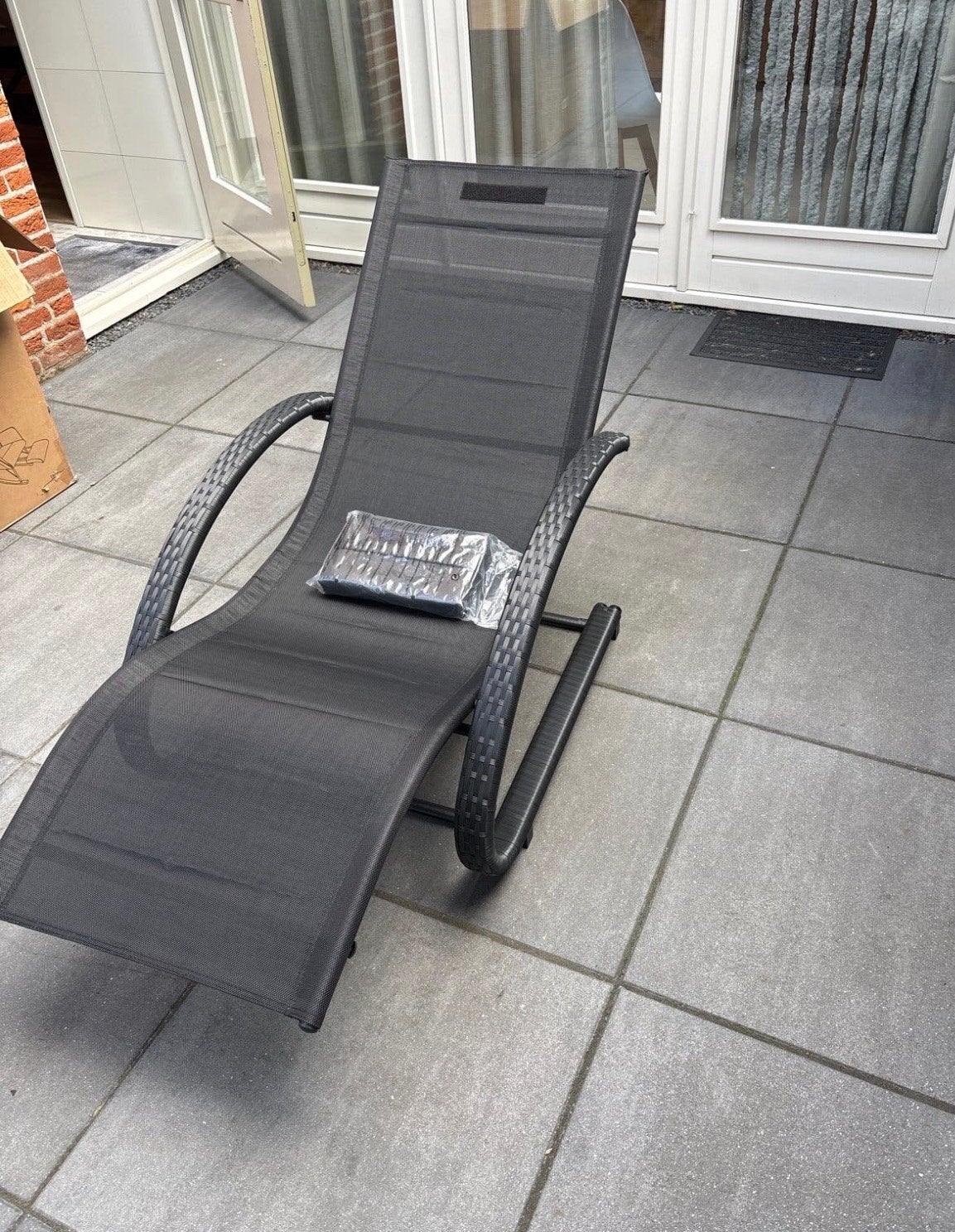 De Rijoka Luxe Lounge Ligbed - Zo goed als nieuw, Tuin en Terras, Ophalen, Zo goed als nieuw, Aluminium