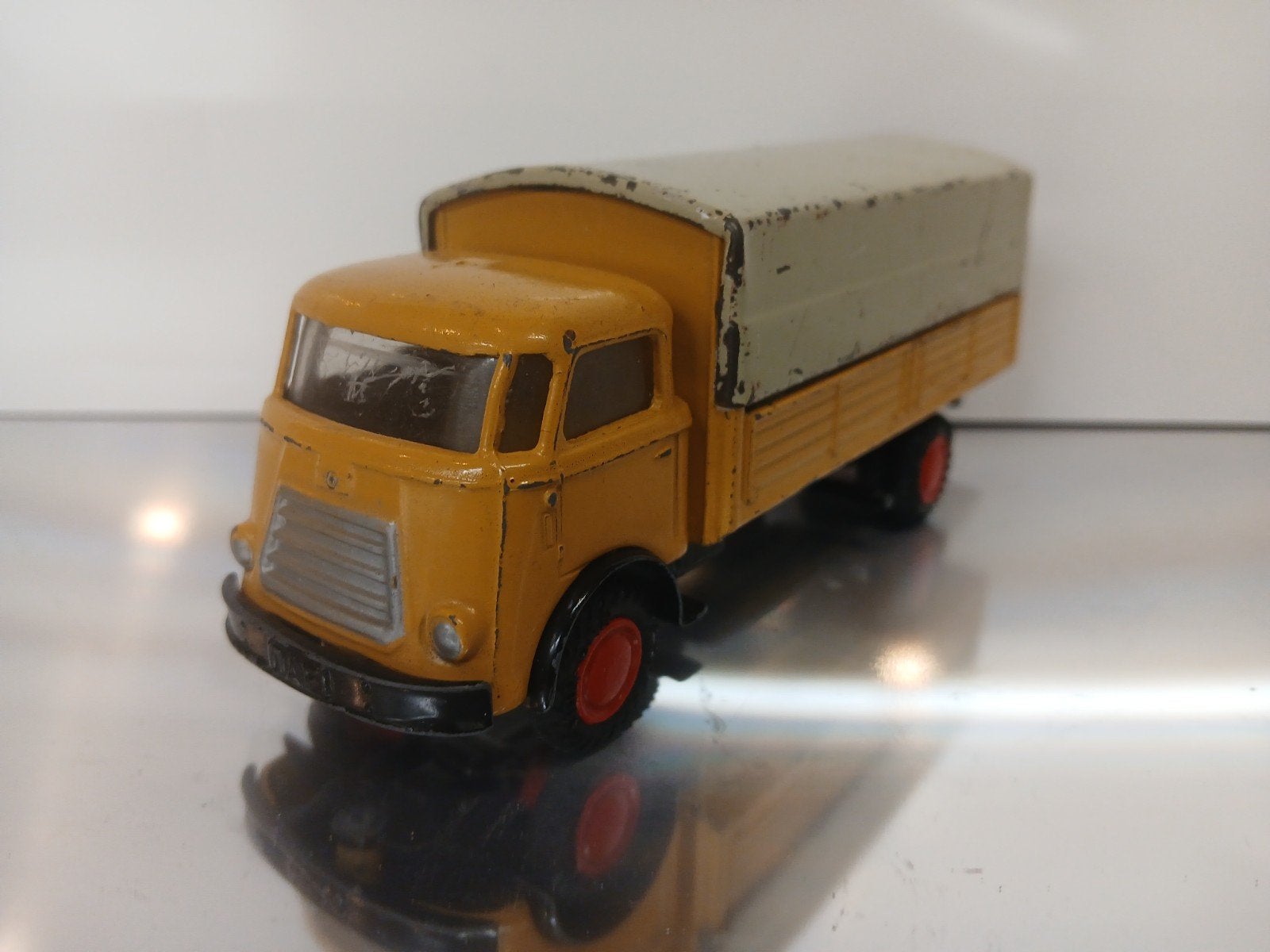 Lion Car DAF kikker., Ophalen of Verzenden, Gebruikt, Bus of Vrachtwagen, Lion Toys