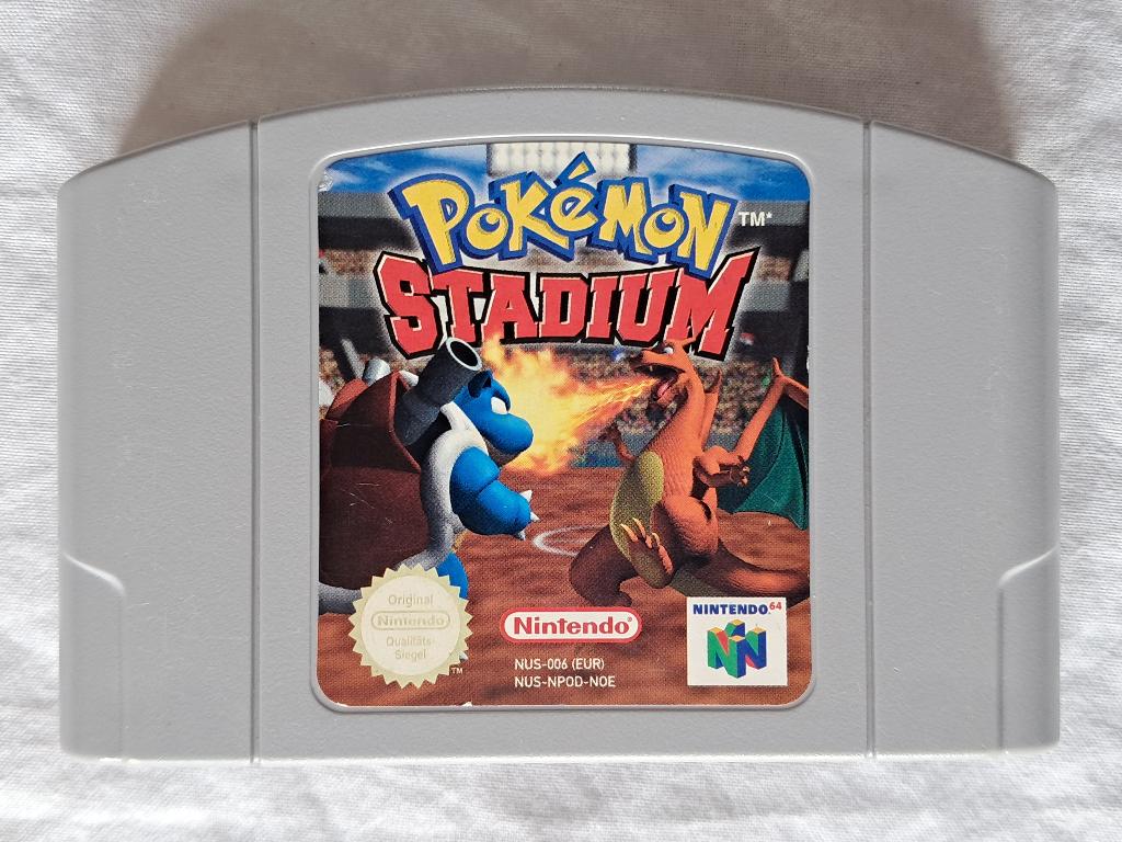 Pokemon Stadium / Duitstalig - Nintendo 64, Gebruikt, Vechten, Verzenden, Eén computer
