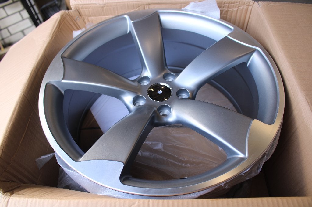 2x 20 inch Audi-rotor-look velg 20x9.0C ET30 steek 5x112, Overige, Velg(en), Overige, Nieuw
