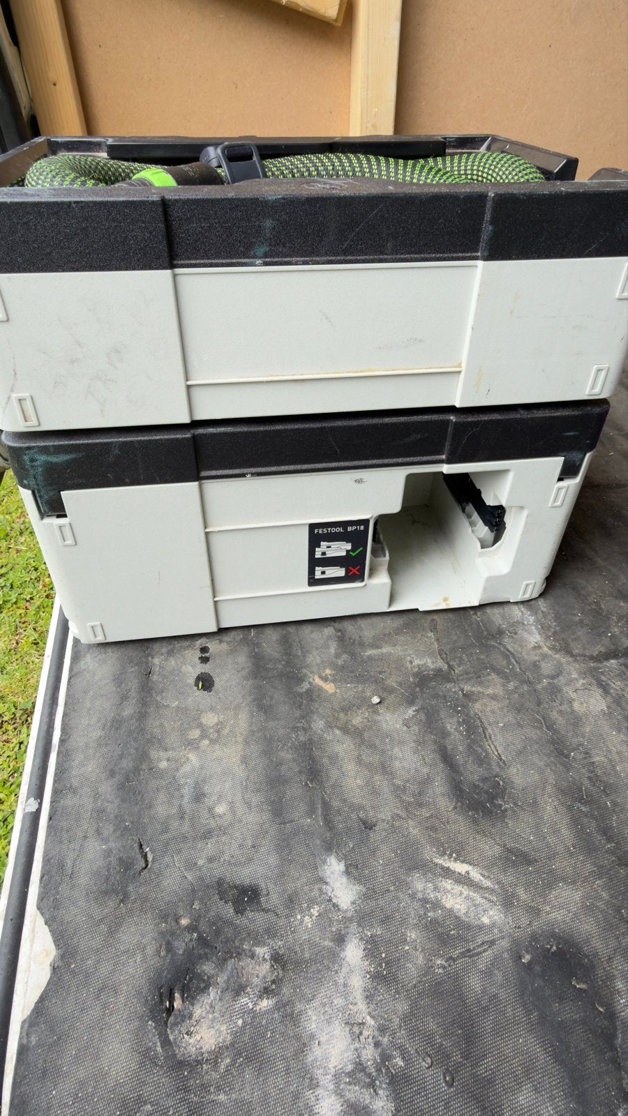Festool CTMC SYS I Stofzuiger en Acculader Set, Ophalen, Gebruikt, Overige typen, Festool