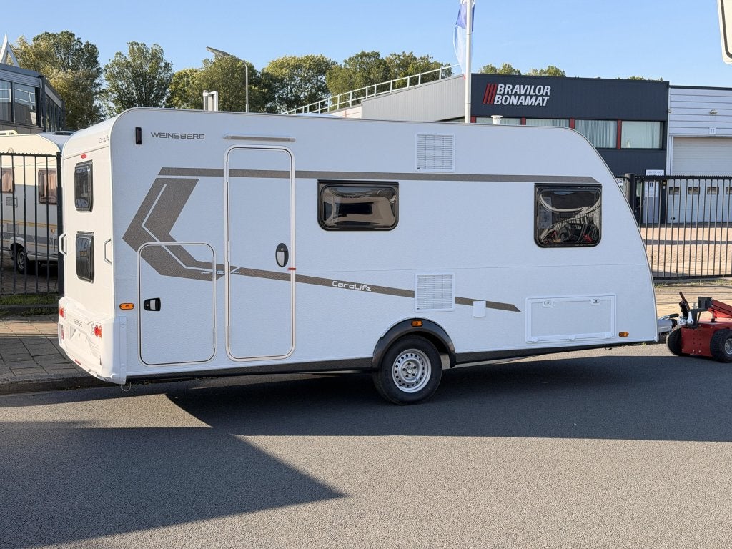 Weinsberg CaraLife 470 QDK Stapelbed, gaspakket, zondag open, Bedrijf, Treinzit, Dwarsbed, 4 tot 5 meter