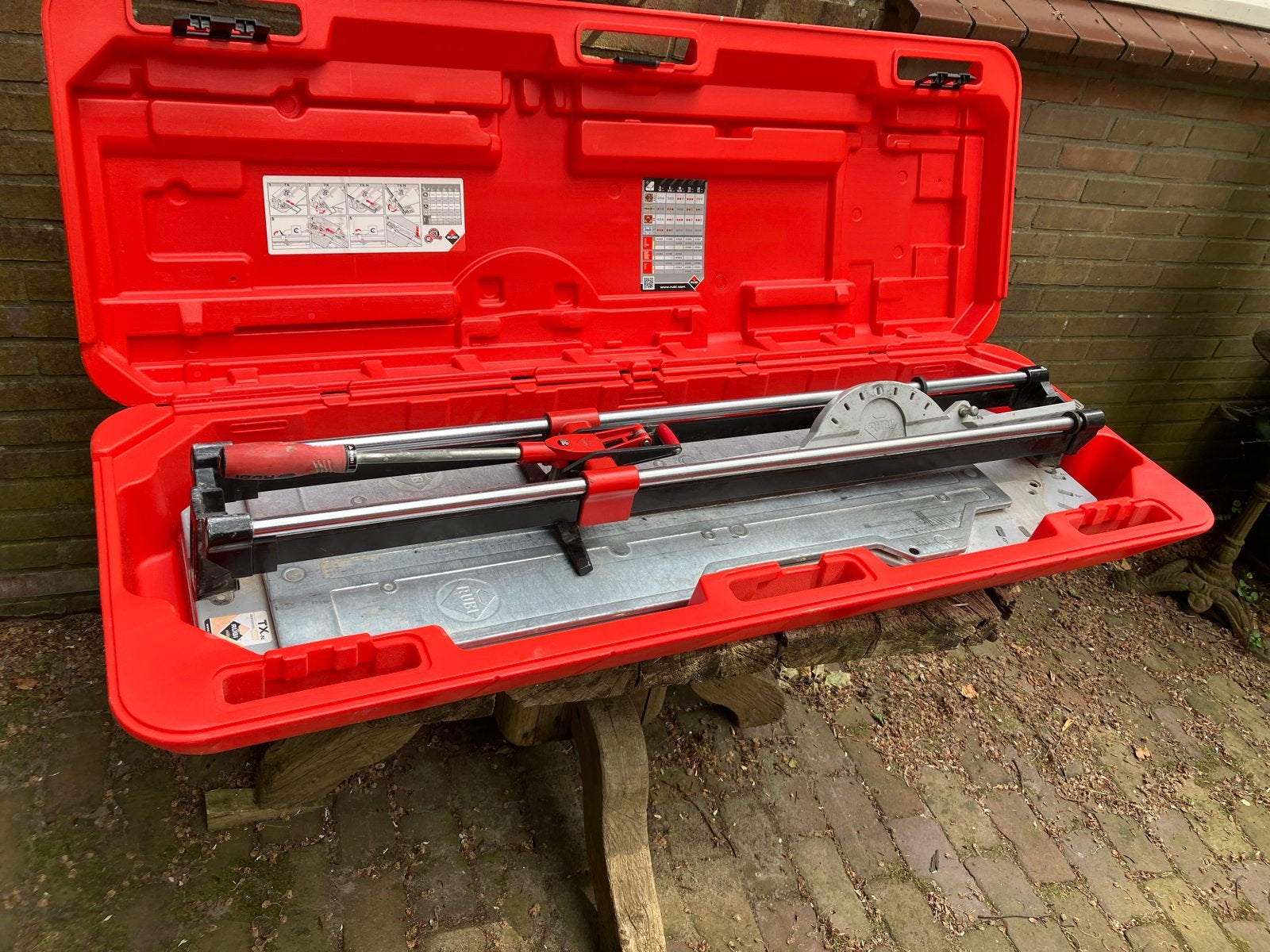 Rubi TX-900 N Tegelsnijder in Koffer, Ophalen of Verzenden, Gebruikt
