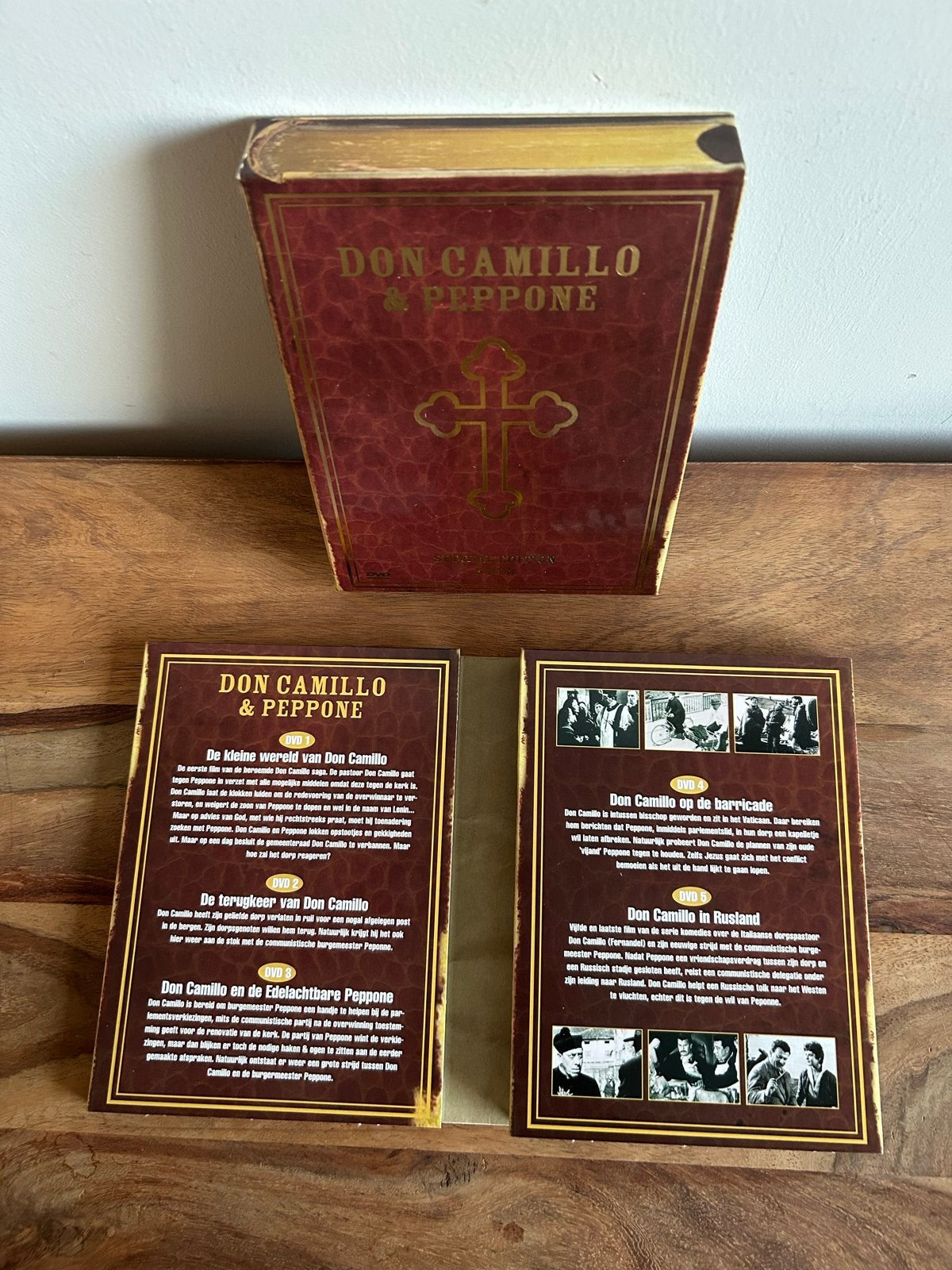 Don Camillo & Peppone Special Edition 5 DVD Boxset, Nederlands, Ophalen of Verzenden, Zo goed als nieuw, Komedie