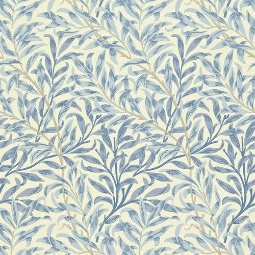 GEZOCHT: MORRIS & CO WILLOW BOUGHS BEHANG Blue, Ophalen of Verzenden, Minder dan 10 m²