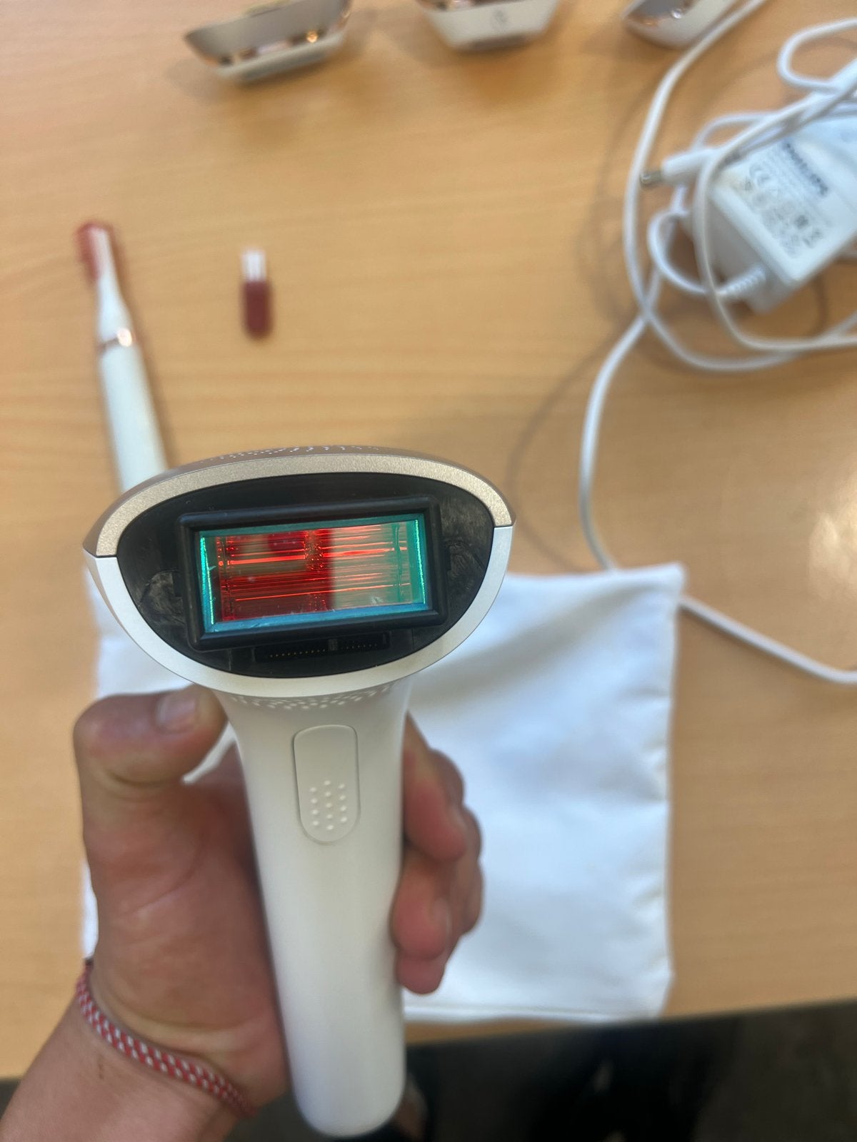 Zo goed als nieuwe Philips Lumea IPL ontharing, Ophalen of Verzenden, Zo goed als nieuw, Scheren en Epileren