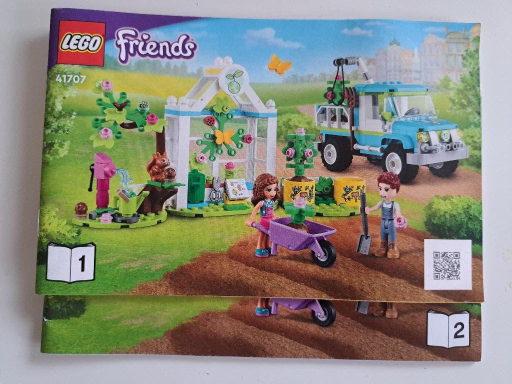 Lego Friends 41707 Bomenplantwagen, Compleet, Lego, Friends, Ophalen of Verzenden