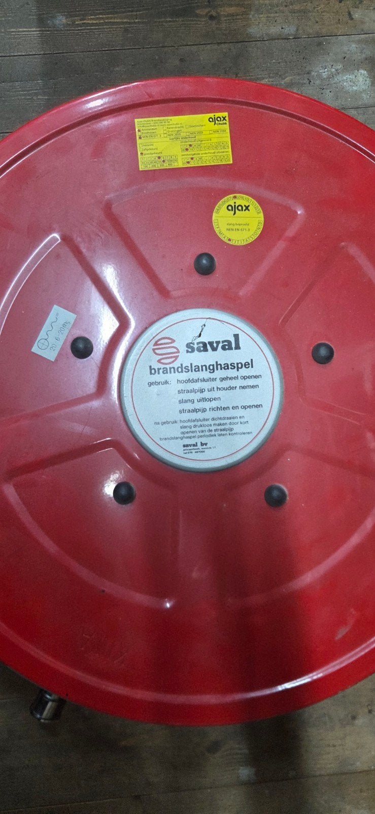 Saval Brandslanghaspel, Ophalen, Gebruikt, ., .