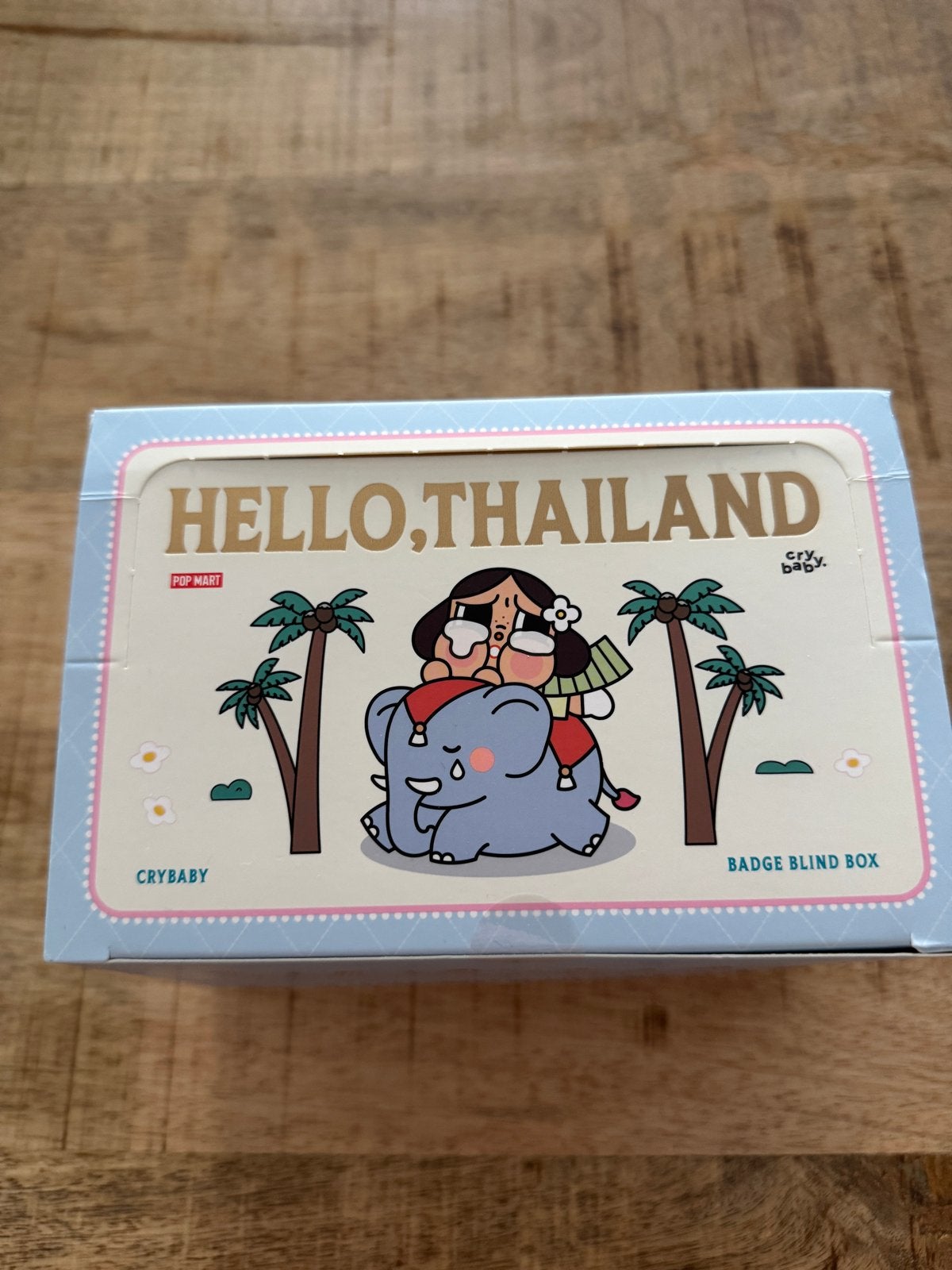 Pop Mart Crybaby Hello Thailand lege doos (exclusief), Ophalen of Verzenden, Zo goed als nieuw