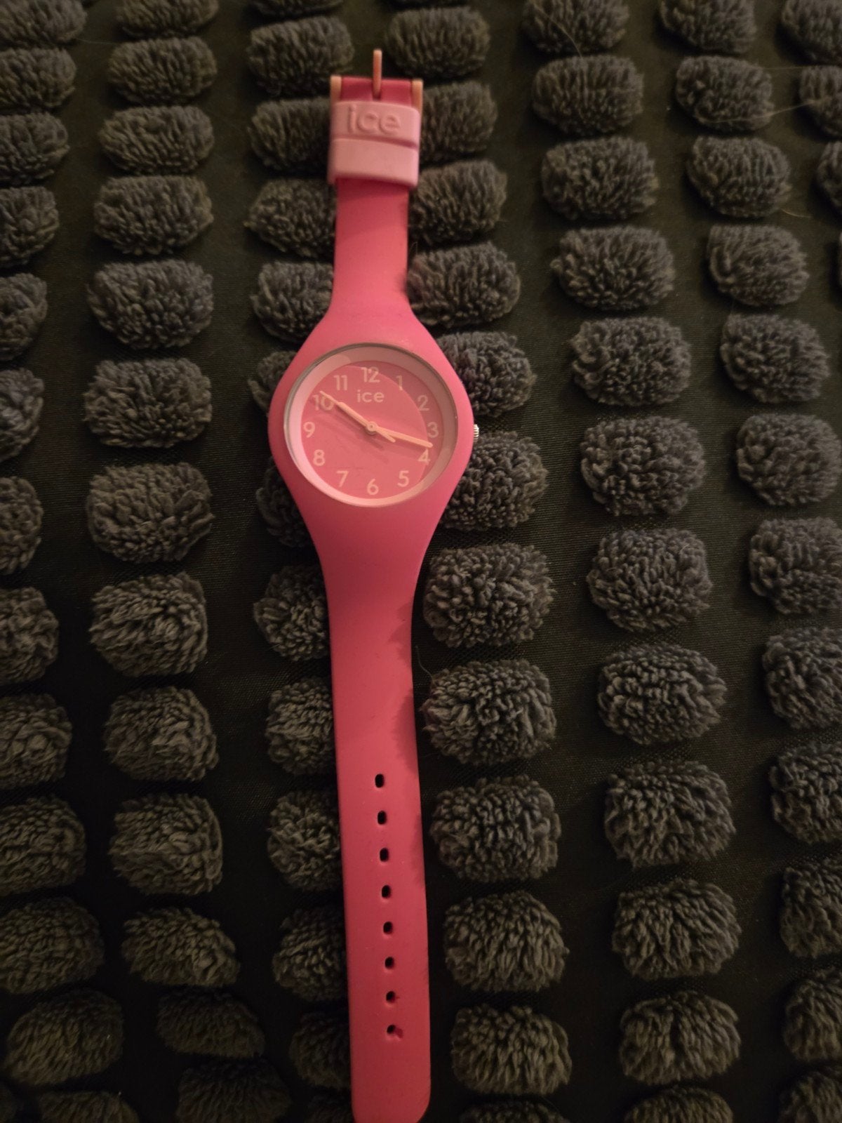 Ice Watch roze siliconen polshorloge kids, Ophalen of Verzenden, Gebruikt