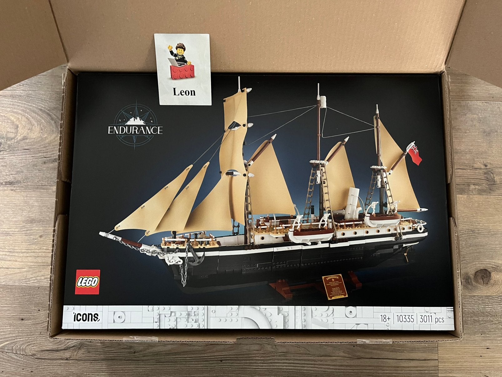 Lego Icons 10335 De Endurance - MISB in gesealde  doos, Lego, Nieuw, Ophalen of Verzenden, Icons