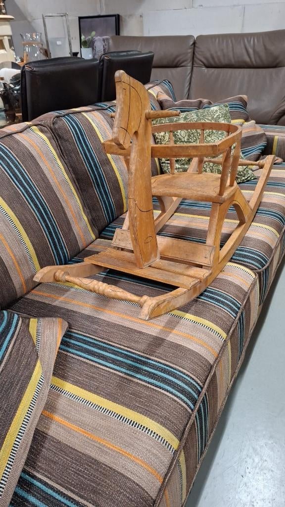 Houten hobbelpaard, Kinderen en Baby's, Speelgoed | Hobbelfiguren, Ophalen, ., Zo goed als nieuw, .