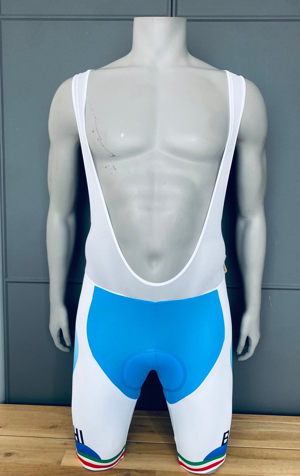 *** Nieuwe Bianchi bib short maat S heren ***, Fietsen en Brommers, Fietsaccessoires | Fietskleding, S, Nieuw, Onderkleding, Heren