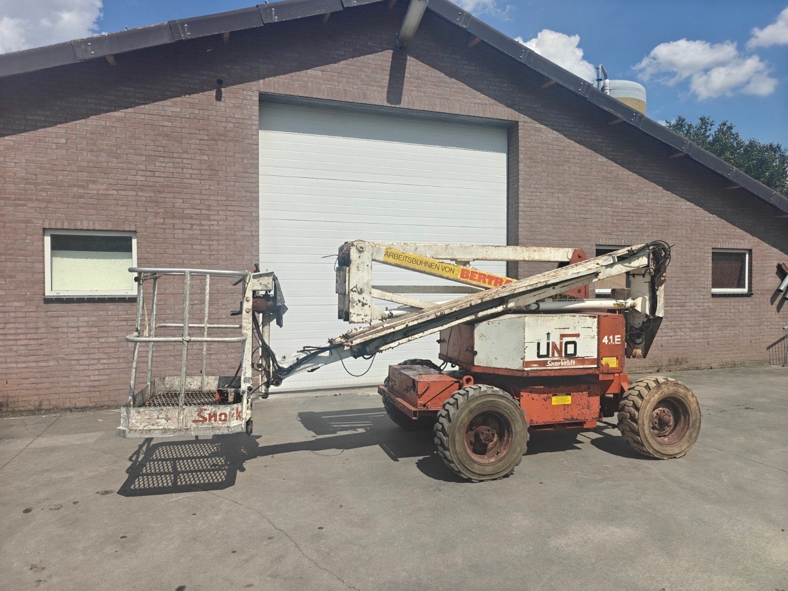 Snorkel Uno 41E knikarm hoogwerker 14 meter, Zakelijke goederen, Ophalen of Verzenden