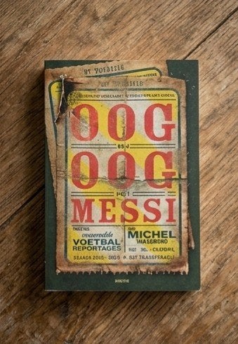 Oog in Oog met Messi - Michel van Egmond, Gelezen, Michel van Egmond, Ophalen of Verzenden, Balsport