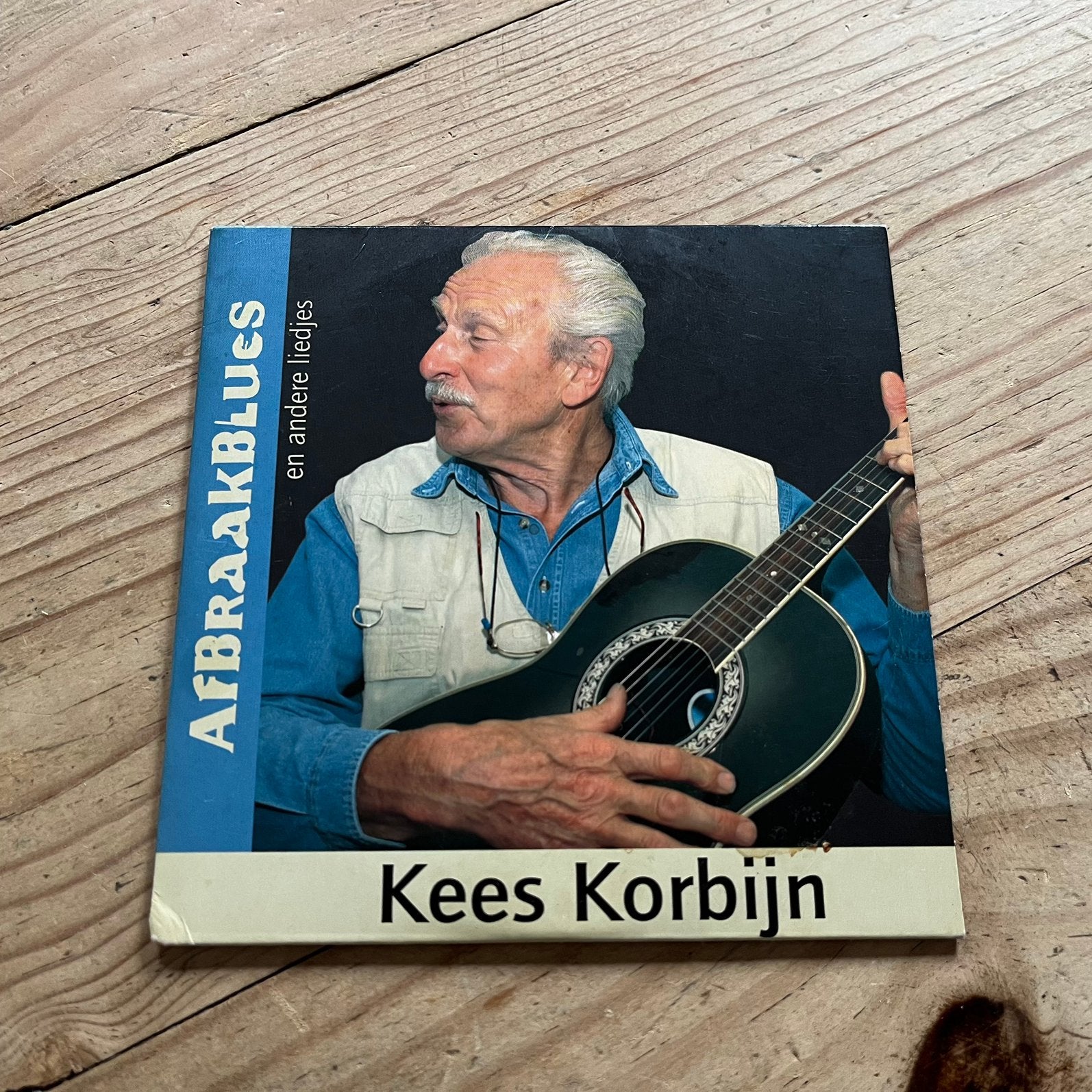 Signed! CD: Kees Korbijn Afbraakblues En Andere Liedjes, Ophalen of Verzenden, Zo goed als nieuw, Levenslied of Smartlap