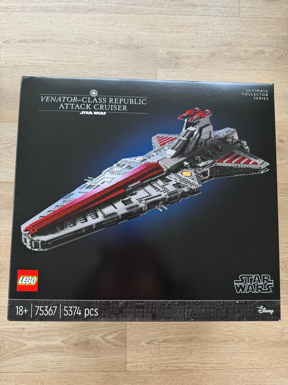 LEGO 75367 Star Wars Venator-Class Attack Cruiser UCS, Kinderen en Baby's, Speelgoed | Duplo en Lego, Star Wars, Lego, Nieuw, Ophalen of Verzenden