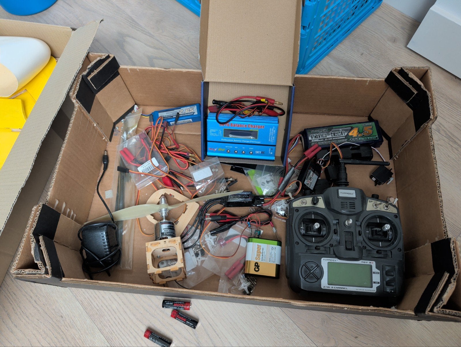 RC Vliegtuig Bouwpakket met Accessoires