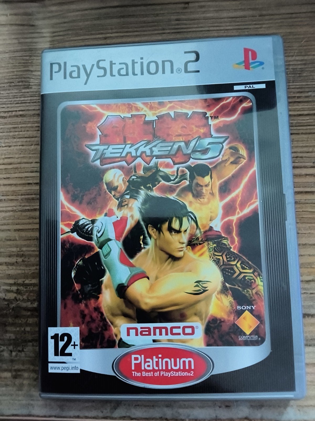 Tekken 5 Platinum - PlayStation 2 (PS2), Spelcomputers en Games, Games | Sony PlayStation 2, Gebruikt, Vechten, 2 spelers, Eén computer
