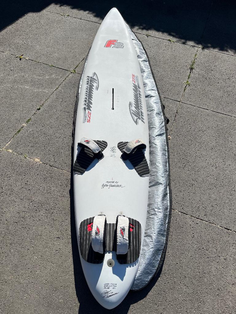 F2 Thommen 275 - 100 liter met boardbag, Watersport en Boten, Ophalen, 250 tot 300 cm, Plank, 5 tot 7 m²
