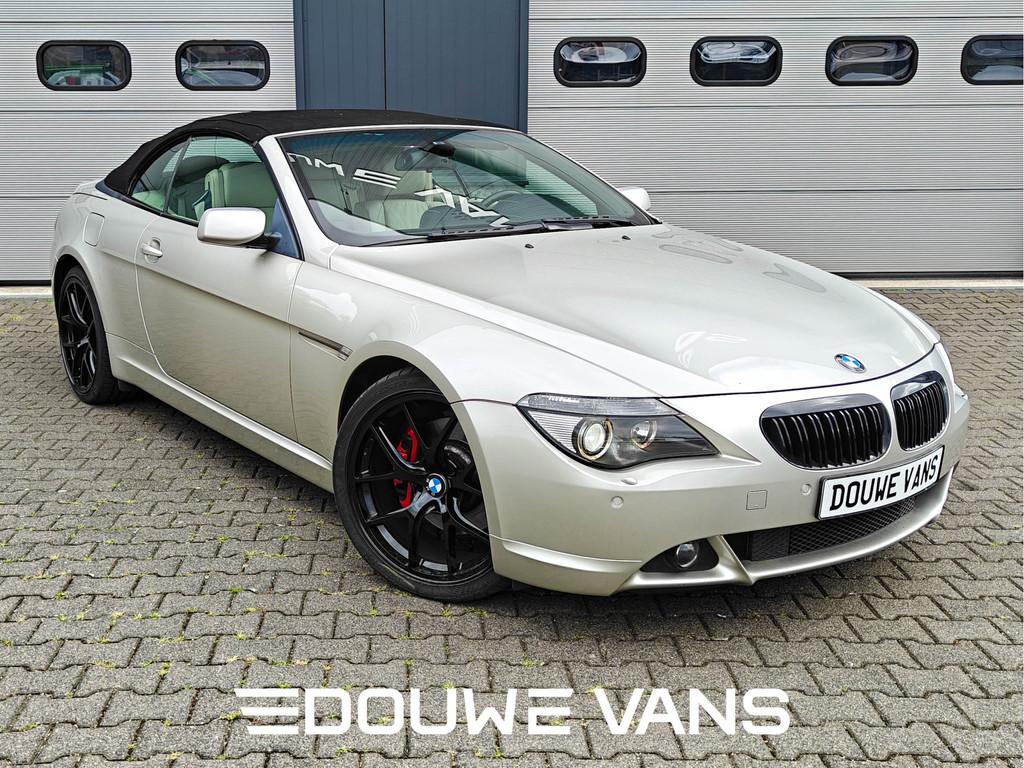 BMW 6 Serie 650 CI 6-serie 650i Cabrio 4.8 V8 367PK Youngtim, Automaat, Gebruikt, 4 stoelen, 4799 cc