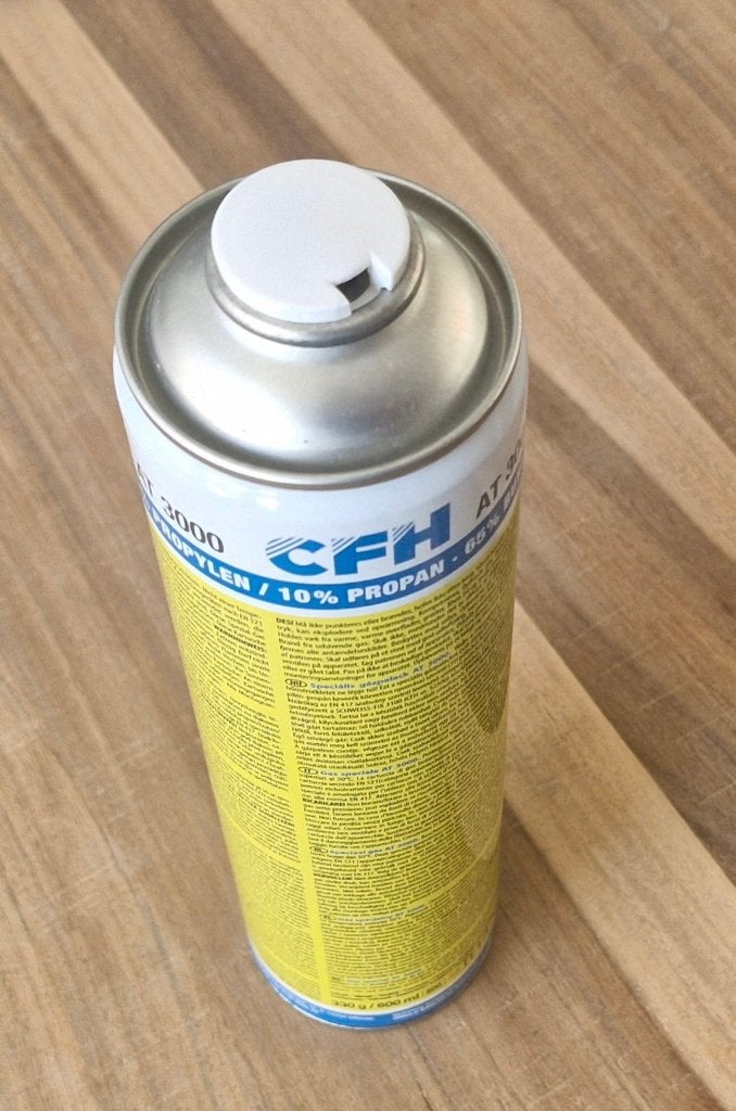 CFH gasfles AT3000, Ophalen of Verzenden, Zo goed als nieuw, 150 tot 250 ampère, Tig