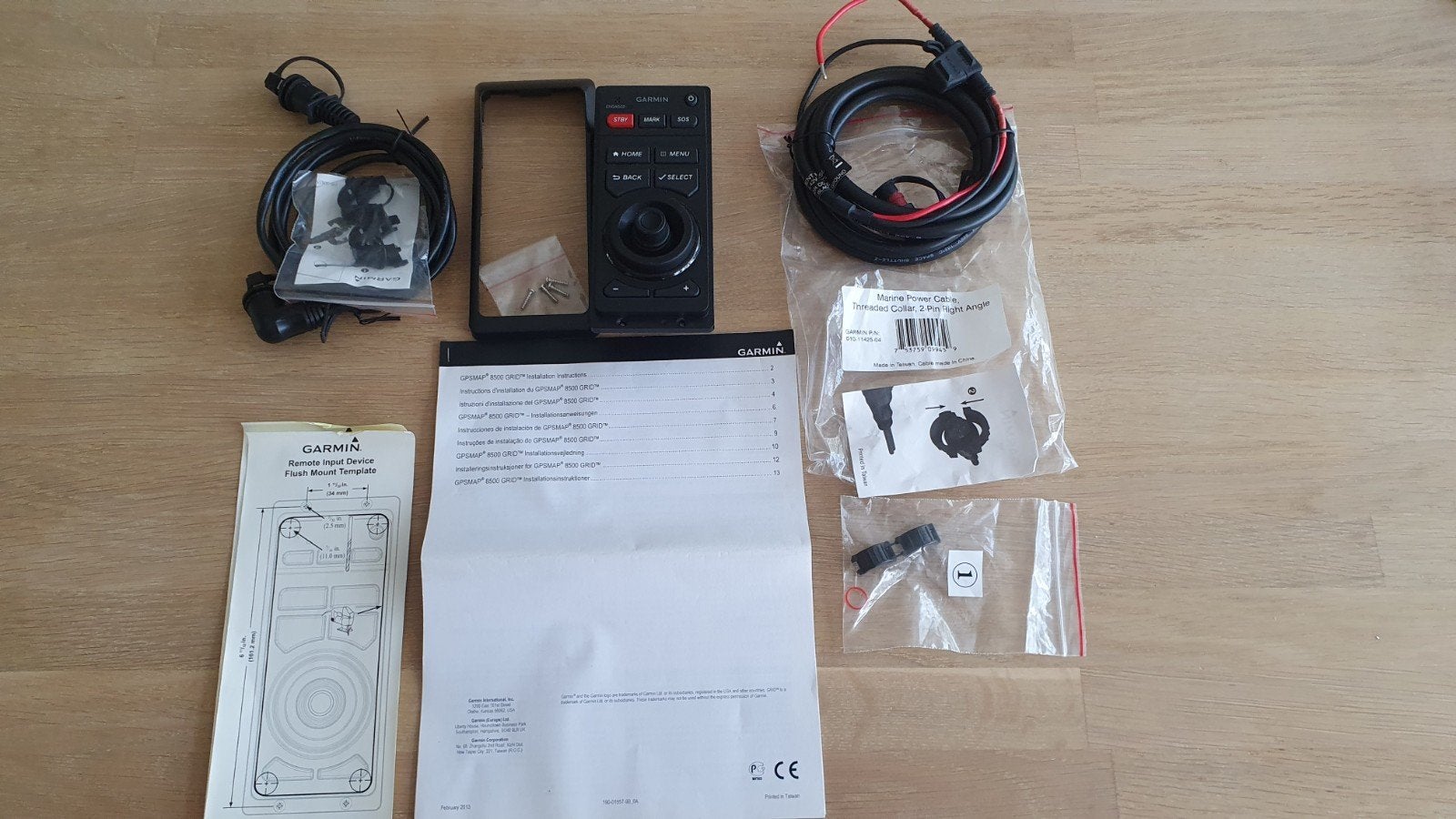 Garmin GRID afstandsbediening met kabels en accessoires, Ophalen of Verzenden, Zo goed als nieuw, Kabel of Apparatuur