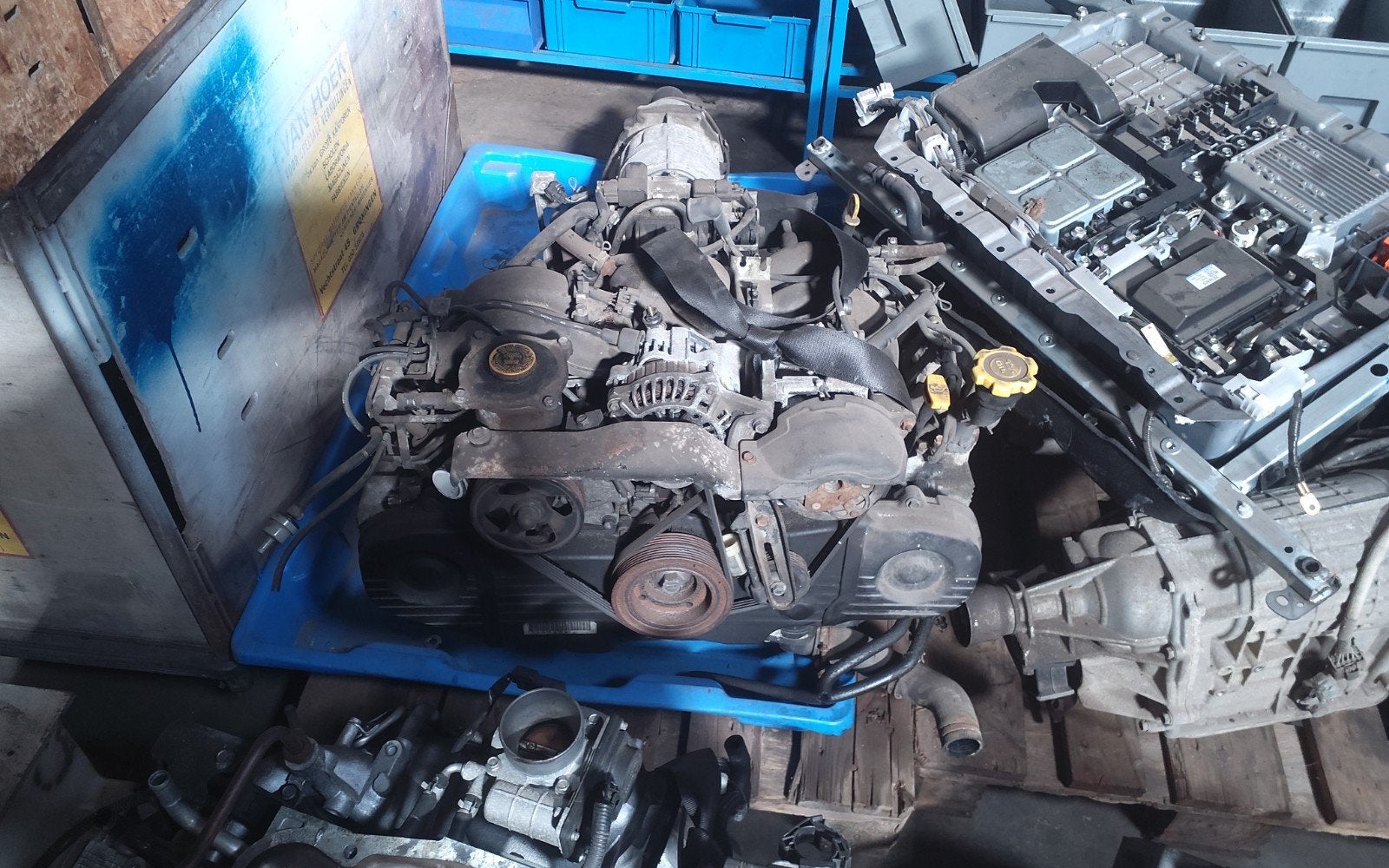 Motorblok ej20 1997  forester,  legacy 2.0 boxer, Auto-onderdelen, Ophalen of Verzenden, Gebruikt, Subaru