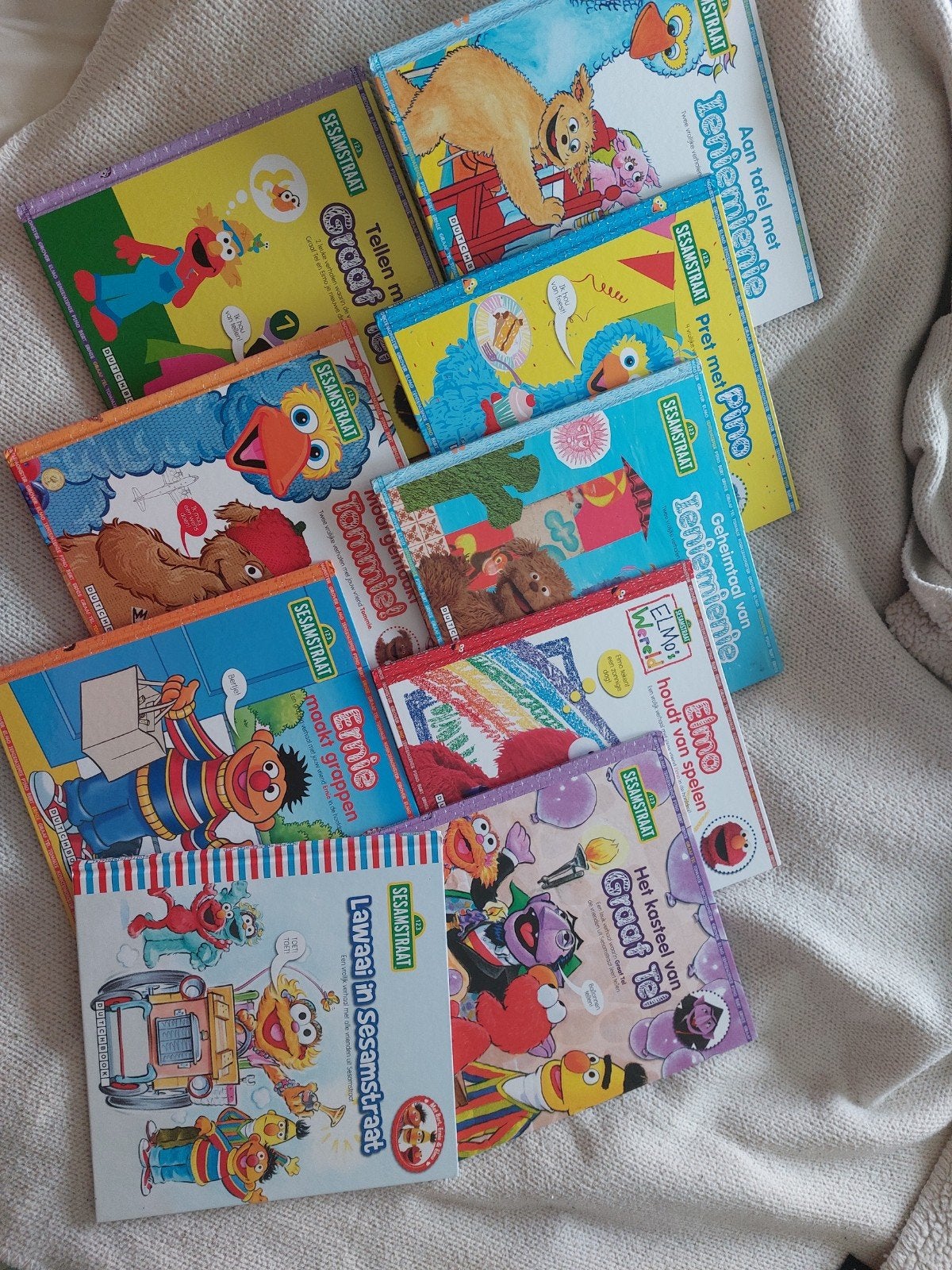 Sesamstraat Boeken Collectie - 9 Leuke Verhalen, Ophalen of Verzenden, Fictie algemeen