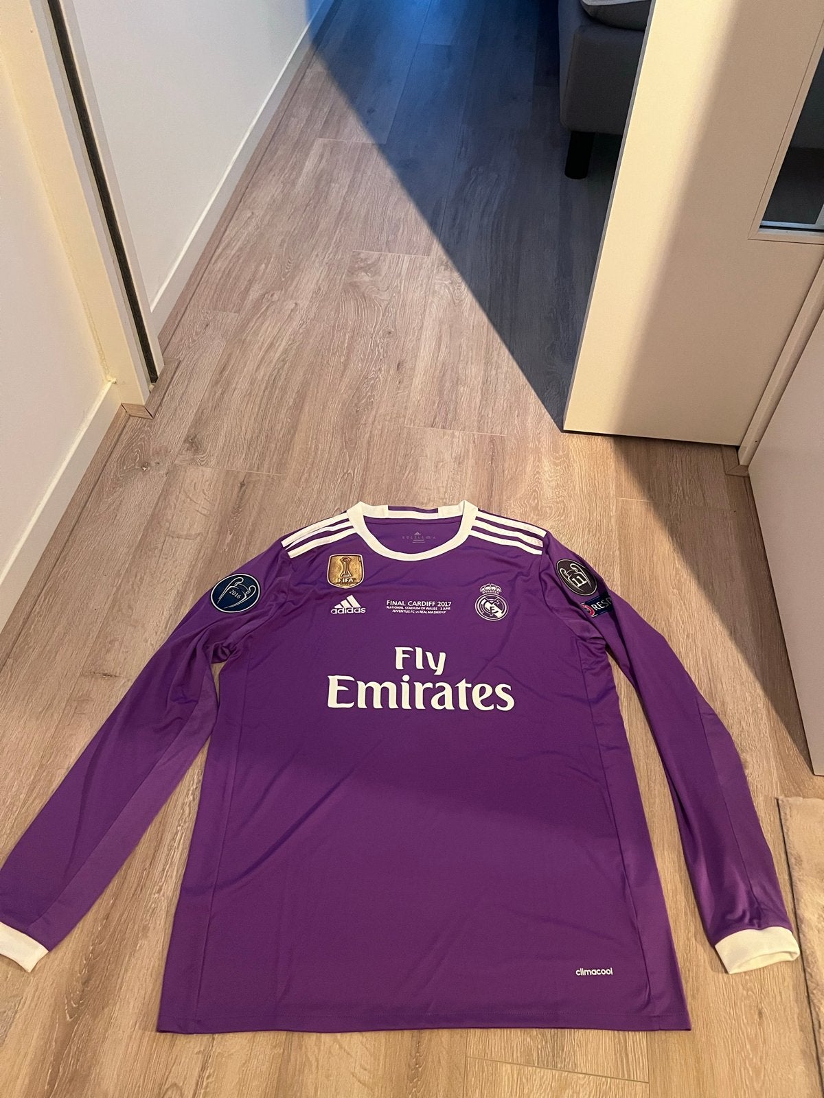 Real Madrid 2017 paars shirt Ronaldo 7, Paars, Nieuw, Overige maten, Ophalen of Verzenden