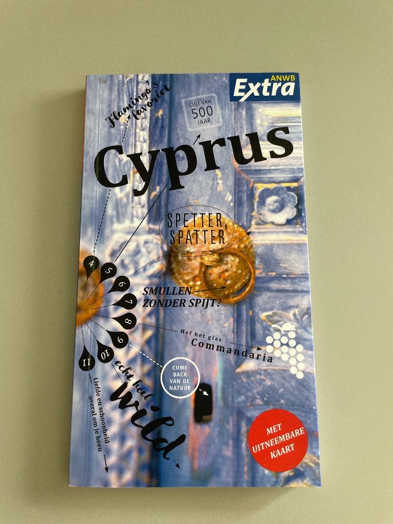 Reisgids anwb extra Cyprus, Ophalen, ANWB, Europa, Zo goed als nieuw
