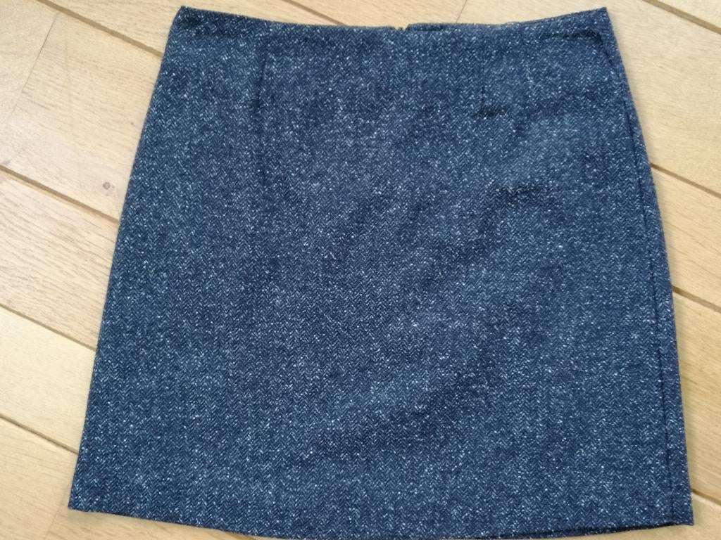 H&M HENNES rok grijs tweed maat 34, H&M, Ophalen of Verzenden, Zo goed als nieuw, Maat 34 (XS) of kleiner